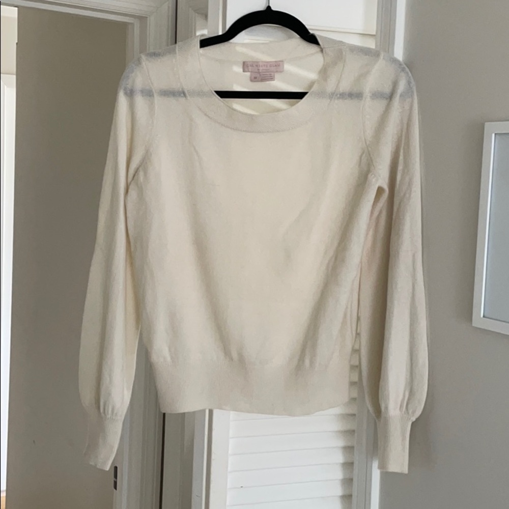 Gal Meets Glam Cashmere Sweater